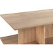 Madsen 58 X 29 inch Natural Coffee Table